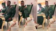 "He is very hungry": Groom attempts eating his wedding cake with fork before it was cut, video goes viral