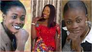 Diana Asamoah looks unrecognisable as she is spotted dressed like a bride