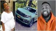 Excited husband gifts wife customized 4X4 VW car for giving birth to their child