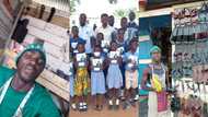 Meet 23-year-old Ghanaian teacher blessing society with his passion for footwears