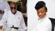 Evangelist Diana Asamoah surprises Akufo-Addo with special b'day song; video drops