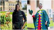 Ghanaian boy who once sold kerosene as a kid lands in Europe for his master’s degree