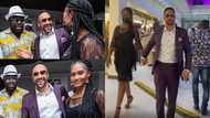 Video of how Majid Michel's pretty wife enchanted Ofori Sarpong, Fadda Dickson, others at Despite's 60th birthday