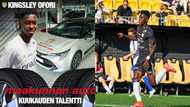 Ghanaian footballer Kingsley Ofori gifted car for emerging player of the month in Finland