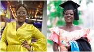 Asantewaa: Famous TikTok Star graduates with honours, shares old photos from graduation, many drool over her