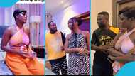 Kwaku Manu's daughter gives Funny Face a hard time in new skit