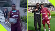 Mohammed Kudus Names Favourite American Celebrity as West Ham Tour USA: Video
