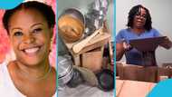 Sweet Adjeley shows items she took from Ghana to US: “You went prepared paaa”