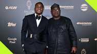 Beautiful moment Ademola Lookman's father accompanies him to Ballon d'Or event