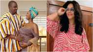 You make pregnancy look so gorgeous: Nadia Buari gushes over Dumelo's wife as she drops more baby bump photos