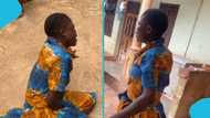 BECE 2025: JHS graduate breaks down in tears after checking her results, emotional video breaks hearts