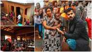 40-year-old woman who gave birth to 44 kids from one man goes viral, video shows house where they live
