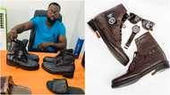 Meet the Ghanaian leather shoe designer who started his business after losing his job