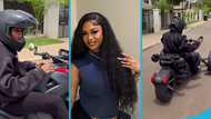 Farida Mahama flaunts her biking skills on a Can-Am Ryker, video trends