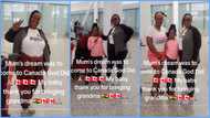Ghanaian lady relocates mother to Canada, gives her lovely reception at airport