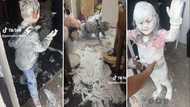 Video of kids playing with white paint inside the house goes viral: "Is this a commercial for birth control?"