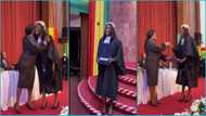 Chief Justice Gertrude Torkonoo awards law certificate to her daughter, heartwarming video goes viral