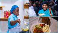 GWR: Audience served with cooked foods by Failatu Abdul-Razak at cook-a-thon, photos evoke joy