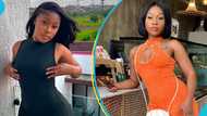 Efia Odo shames Sista Afia with her natural body: "I'm genetically built this way"