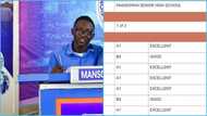 WASSCE 2023: Mansoman SHS celebrates NSMQ star as he gets 5As, posts his result slip