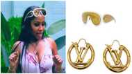 BBNaija All Stars: Mercy Eke rocks designer sunglasses and earrings worth over GH¢7,000 in the house