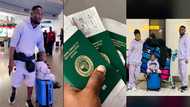 "Finally travelled out": Man gets 3 international passports, UK visas for his wife and daughter