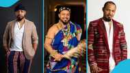 Ramsey Nouah radiates royalty in Ghanaian kente, Fans react
