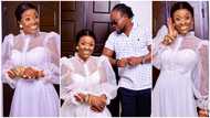 Beautiful 'save the date' photos of Diana Asamoah and Highlife musician cause stir online