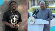 Mr Happiness schools Mahama over his stance on Abu Trica extradition, video goes viral