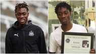 Christian Atsu: Moment soccer star received citation from Crime Check TV founder stirs strong emotions: “Rest well”