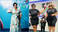 Grand P: AJ Sarpong refutes claim she has a crush on the Guinean socialite, scolds him in video