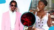 Runtown spotlights Gisela Amponsah during Spotify Surround Sound in Lagos