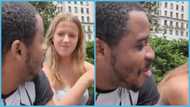 Twene Jonas rejected by German lady he asked out on live video in New York