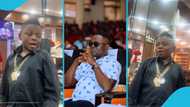 Yaw Dabo rocks fashionable outfit, throws shade at Ship Dealer