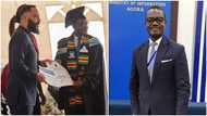 Sogakofe SHS: Old student named Best Journalism Student at 2023 UniMAC graduation, netizens praise him