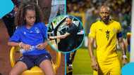 Razan Ayew, son of Jordan Ayew, plays like a young Abedi Pele in old video