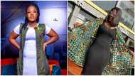 Asantewaa loses weight in 7 days, shows off flat tummy and small waist in new photos