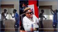 Abdul Fatawu Issahaku and friend jam to Shatta Wale's Don't Try In Video, warms hearts