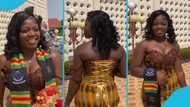 Ghanaian lady delights as she graduates from school: "You did it girl"