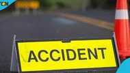 Five perish in Kwahu trailer accident; driver battles for life