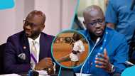 Ghanaian MP wins hearts as he displays his football skills: "Better than Ronaldo"