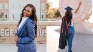 Lady now part of 1% Black Certified Public Accountants after bachelor's & masters