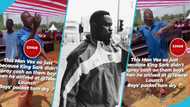 Elderly man blasts Sarkodie for not spraying money on fans after his performance at the Telecel launch