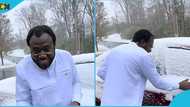 Ghanaian man rejoices as he buys first car two months after relocating to US, shares testimony in video