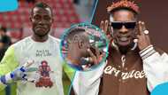 Benjamin Asare honours Shatta Wale with haircut before Ghana vs Comoros clash (Video)