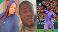 "Evidence": Reactions as married woman shares rare video of Super Eagles goalkeeper Stanley Nwabali