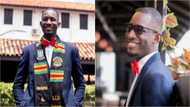 LSU president, Prosper, celebrates as he graduates with 1st class law degree from Legon (Photos)