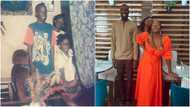 Siblings recreate family photo of many years ago; social media reacts
