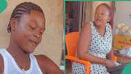 "He has finished WAEC": Nigerian mother angry as her son braids his hair after WASSCE