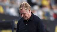 Barcelona manager Ronald Koeman says he is tired of defending himself in tense press conference